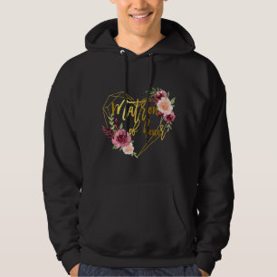 Sudadera Equipo Nupcial Femenino Regalo Floral a Juego para