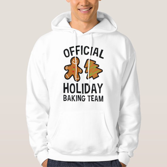 Sudadera Equipo oficial de análisis de vacaciones (Anverso)
