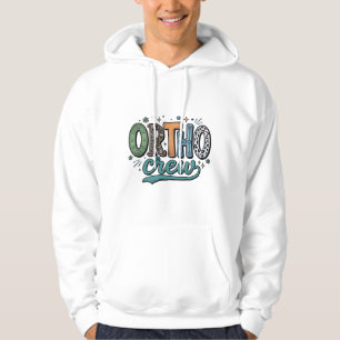 Sudadera Equipo ortodóncico diseño vectorial equipo dental 