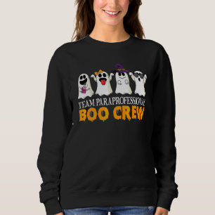 Sudadera Equipo Paraprofesional Boo Boo Crew Halloween Gho