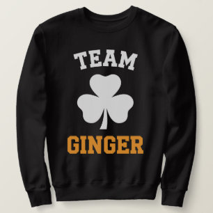 Sudadera Equipo Pelirrojo Divertido Día de San Patricio Irl