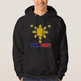 Sudadera Equipo Pinoy 3 estrellas y un Sun