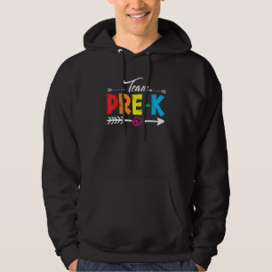 Sudadera Equipo Pre K Maestro de preescolar Estudiante De