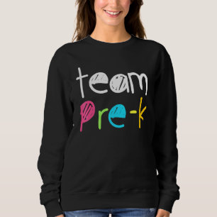 Sudadera Equipo Preescolar K de vuelta a la escuela