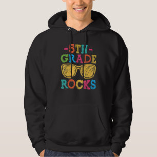 Sudadera Equipo Quinto Grado Hola 5to Grado Rocks Vuelta Al