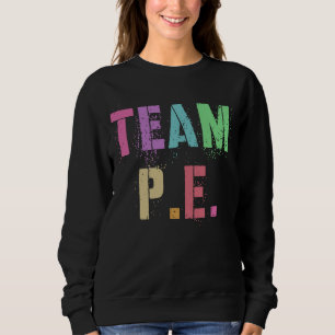 Sudadera Equipo Retro de Educación Física Profesor de EF