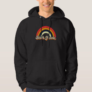 Sudadera Equipo Retro De Sexto Grado Profesor Chicos Niño E
