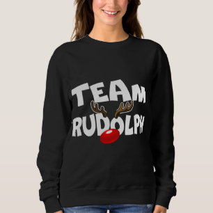 Sudadera Equipo Rudolph Navidades Cute Rindeer Deer Lover G