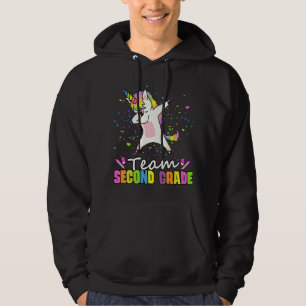 Sudadera Equipo Segundo Grado Unicornio 2do Grado