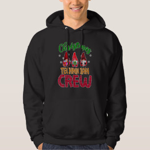 Sudadera Equipo técnico Cute Xmas Gnome Fiesta Pajama Pj Ma