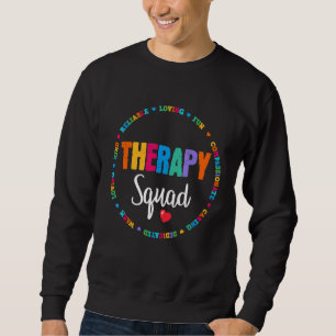 Sudadera Equipo Terapéutico Físico De La Cuadrada De Terapi