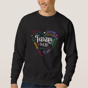 Sudadera Equipo Terapéutico Físico De La Cuadrada De Terapi