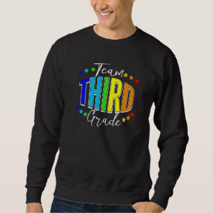 Sudadera Equipo Tercer Grado Bienvenidos De Nuevo A La Escu