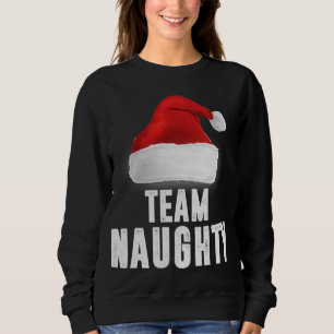 Sudadera Equipo travieso Navidades divertidos Pajama Famili