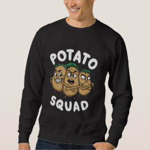 Sudadera Equipo vegetariano vegan de comida para cachorros
