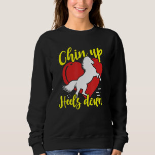 Sudadera Equitación Chin Up Heels Down