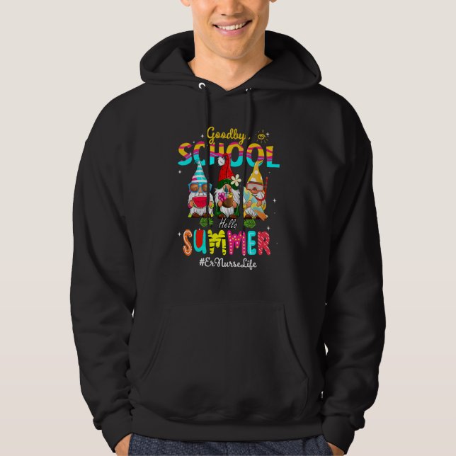 Sudadera Er Nurse Gnome Escuela de Adiós (Anverso)