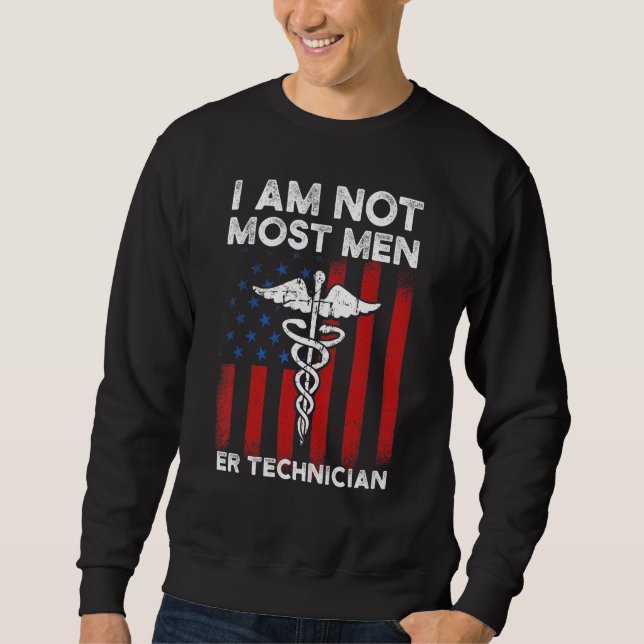 Sudadera Er Technician Emergency Room Tech 23 (Anverso)