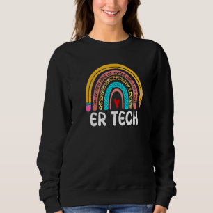 Sudadera Er Technike Rainbow Healthcare Emergency Room Me