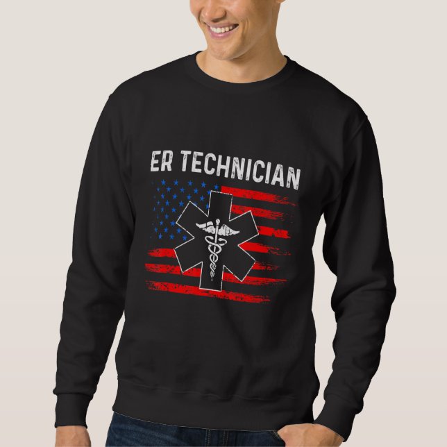 Sudadera Er Technister Emergency Room Tech 1 (Anverso)