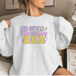 Sudadera Era de la dama de honor de la discoteca Vibes Retr<br><div class="desc">Prepárate para brillar con estilo con esta sudadera de la era de la dama de honor de Disco Vibes Retro Groovy. Perfecto para celebrar su papel en el escuadrón de la novia, este acogedor y moderno cuello de crema presenta un diseño nostálgico de los años 70 con letras de burbujas...</div>
