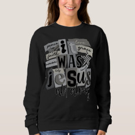 Sudadera Era Jesús todo el tiempo – Salvados por Gracia