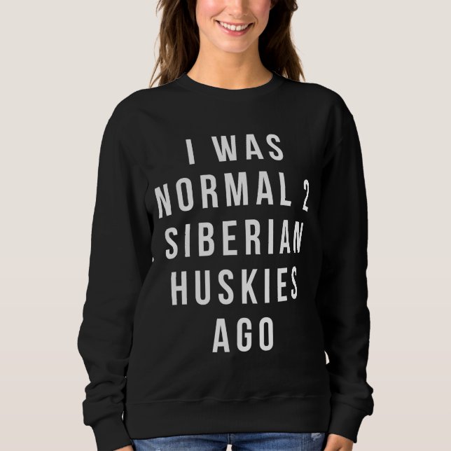 Sudadera Era Normal 2 Esposos Siberianos Ago Relajado (Anverso)