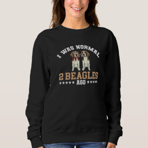 Sudadera Era Normal Hace Dos Beagles Para Los Dueños De Per