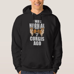 Sudadera Era Normal Hace Dos Corgis