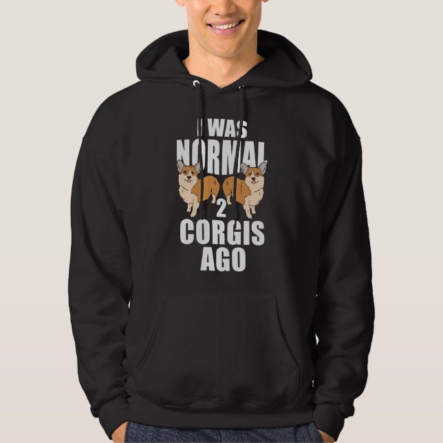 Sudadera Era Normal Hace Dos Corgis (Anverso)