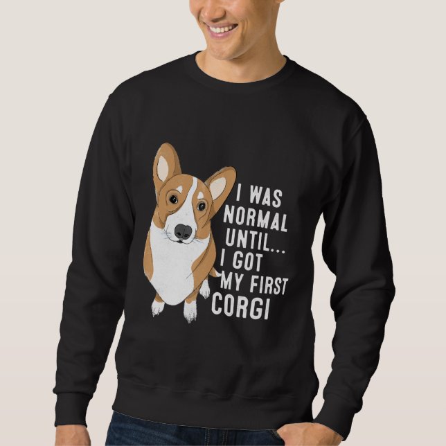 Sudadera Era Normal Hasta Que Conseguí Mi Primer Mascota De (Anverso)