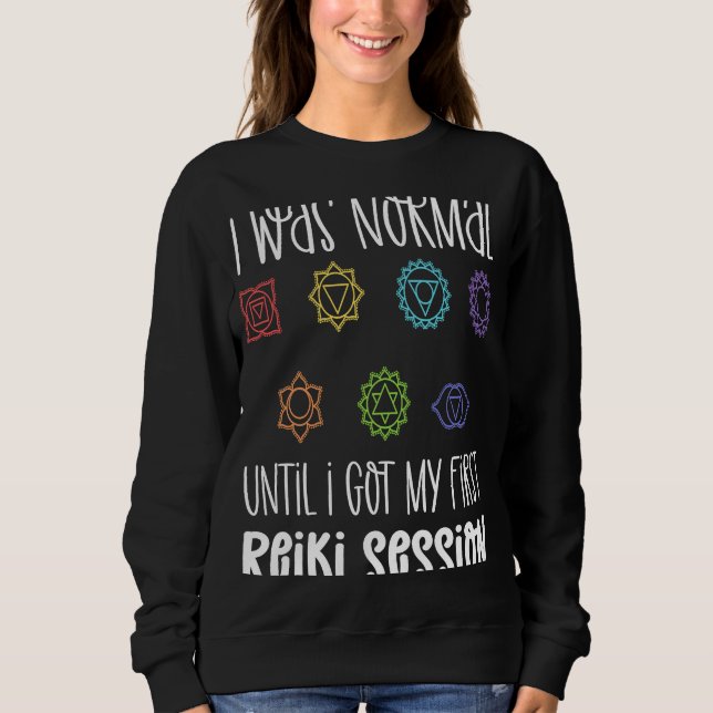 Sudadera Era Normal Hasta Que Conseguí Mi Primera Sesión De (Anverso)
