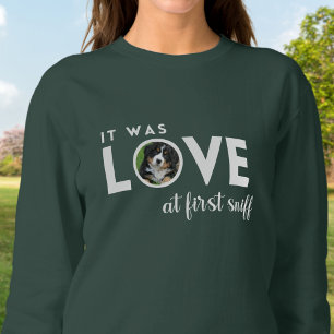 Sudadera Era una Personalizado de LOVE foto de Perro Mamá