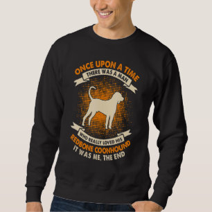 Sudadera Érase una vez un hombre     Redbone Coonhound
