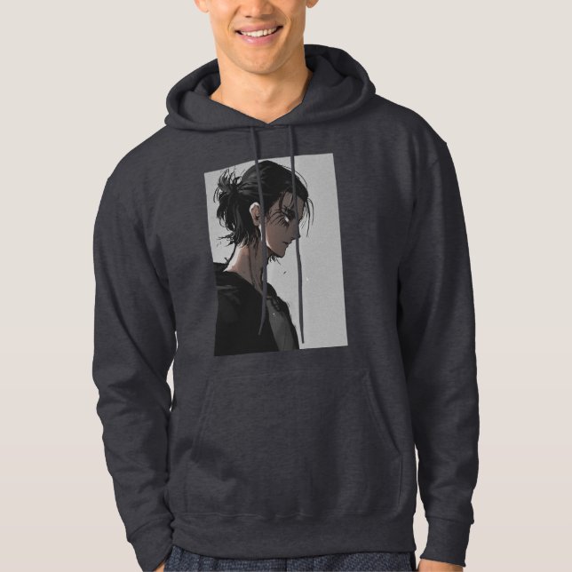 Sudadera Eren Jeager Hoodie (Anverso)