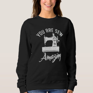 Sudadera Eres Asombrosamente Asombroso Cosendo Quiltaje Qui