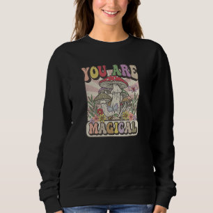 Sudadera Eres boutique retro vintage hippie de hongos mágic