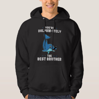 Sudadera Eres definitivamente el mejor hermano delfín juego