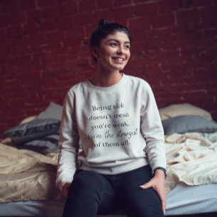 Sudadera Eres el más fuerte de todos los sudaderos