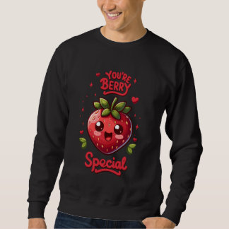 Sudadera Eres especial de Berry. Fresa.