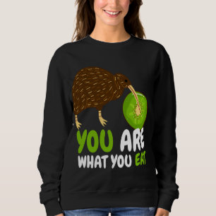 Sudadera Eres Lo Que Comes En La Ornitología De La Fruta De