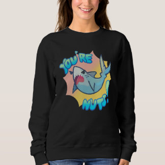 Sudadera Eres Loco Tiburón Lindo Para Hombres Mujeres Niñ