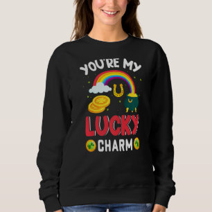 Sudadera Eres mi afortunado encanto del día de San Patricio