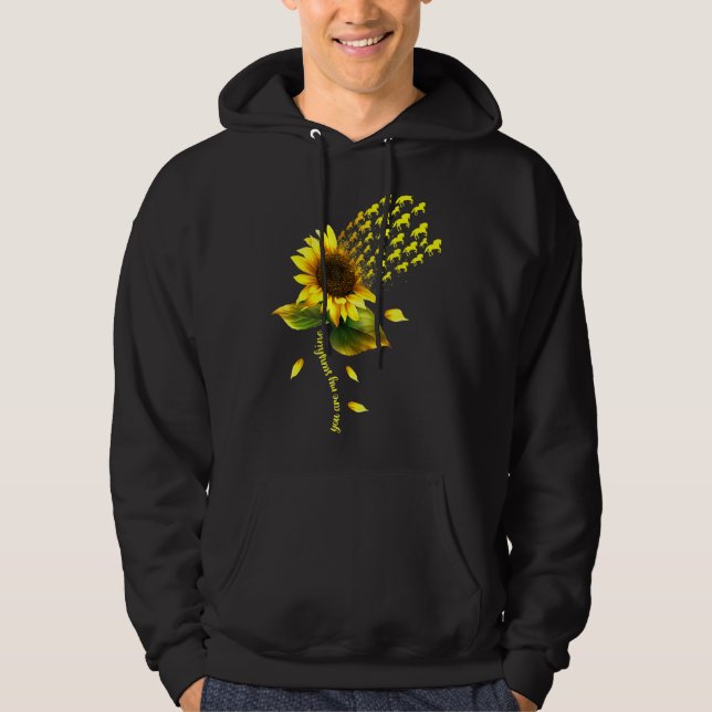 Sudadera Eres Mi Caballo Sunshine Caballos De Girasol (Anverso)