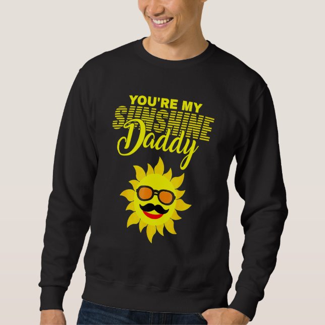 Sudadera Eres mi papá Sunshine mejor papá del padre (Anverso)