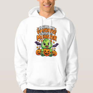 Sudadera Eres Mi Pequeño Monstruo Favorito - Lindo Hallowee