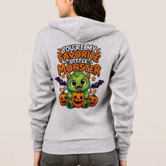 Sudadera Eres Mi Pequeño Monstruo Favorito - Lindo Hallowee