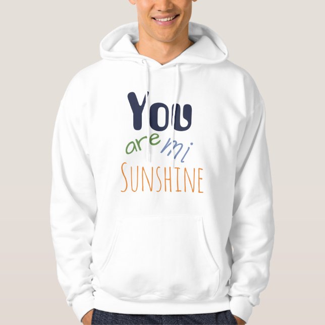 Sudadera Eres mi sol (Anverso)