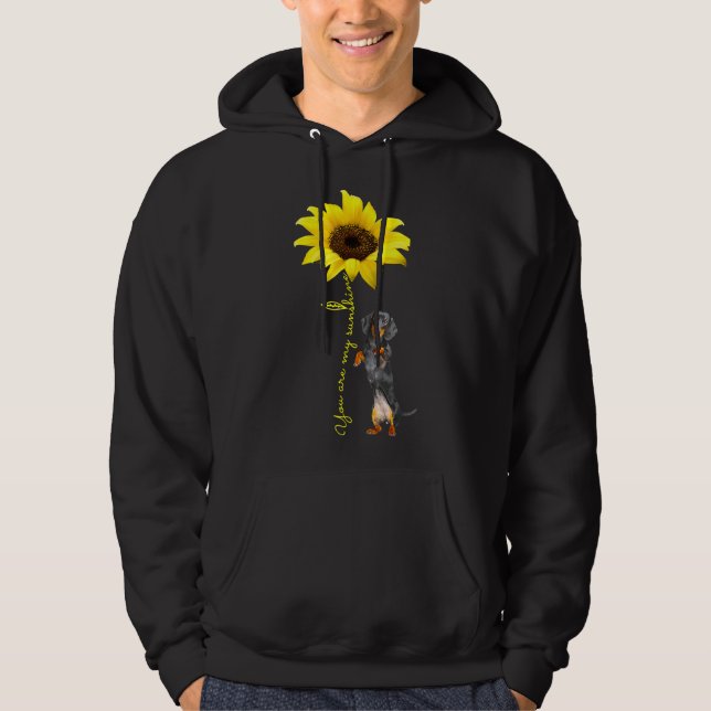Sudadera Eres Mi Sunshine Dachshund Funny Perro Que Papá (Anverso)