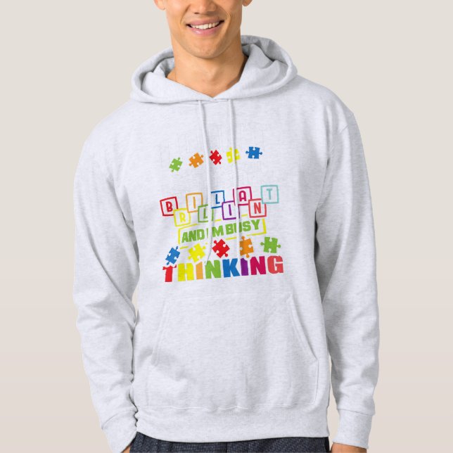 Sudadera ¿Eres partidario de un guerrero autista? Eres tú (Anverso)